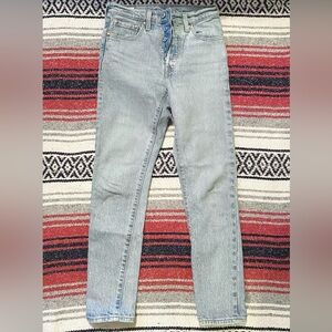 Classic Levi’s 501 S Skinny Jeans in “Tango Light”